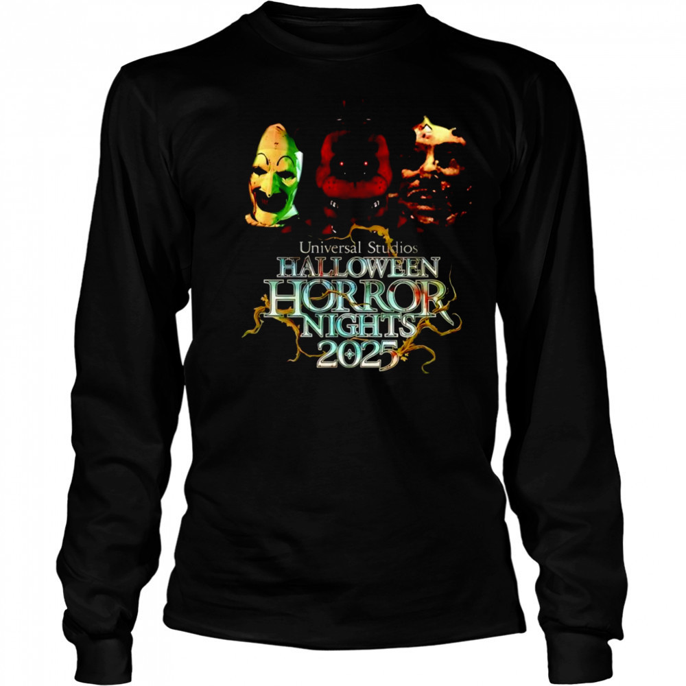 Halloween Horror Nights 2025 shirt Long Sleeved