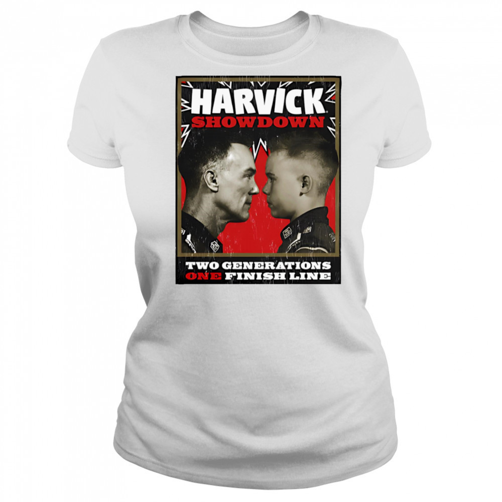 Harvick showdown two generations one finish line shirt Women's T-shirt