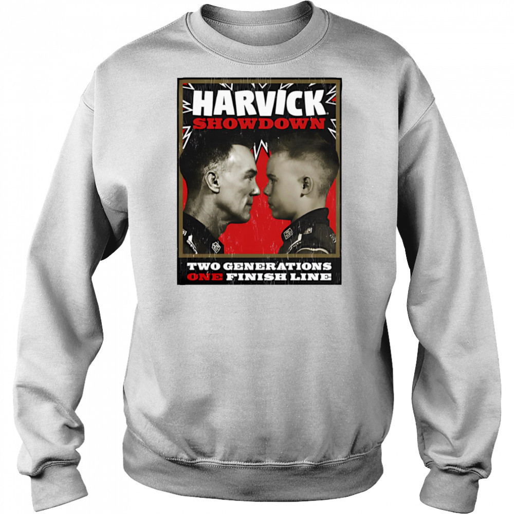 Harvick showdown two generations one finish line shirt Hoodie