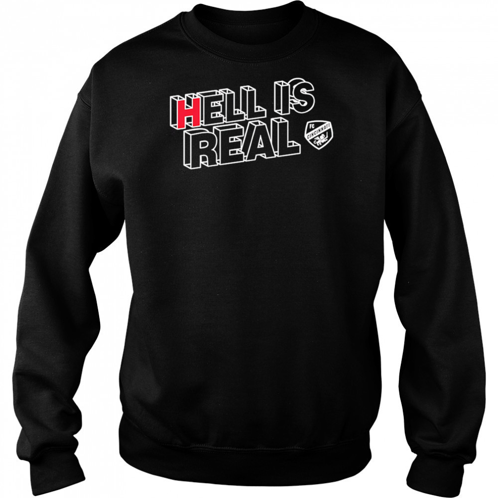 Hell Is Real Coordinates Columbus shirt Hoodie