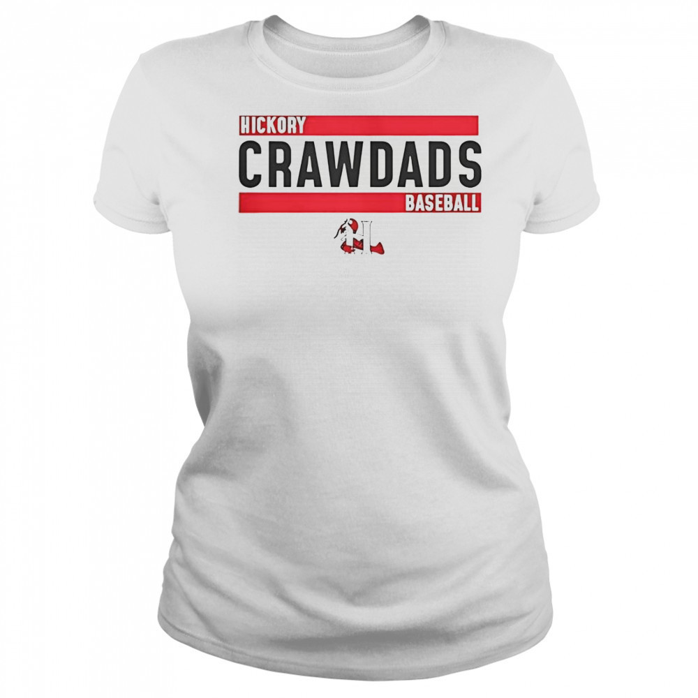 Hickory Crawdads Baseball Logo T-Shirt Women's T-shirt