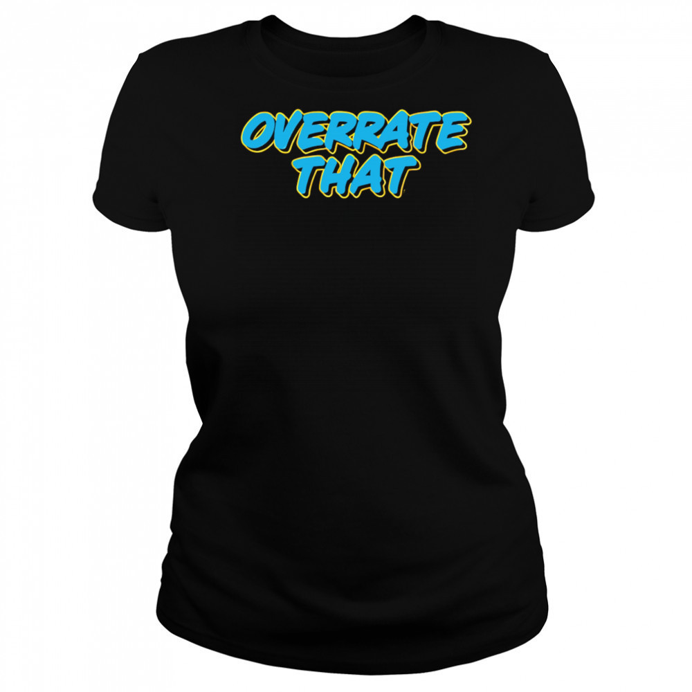 Indiana Pacers Overrate That shirt Women's T-shirt