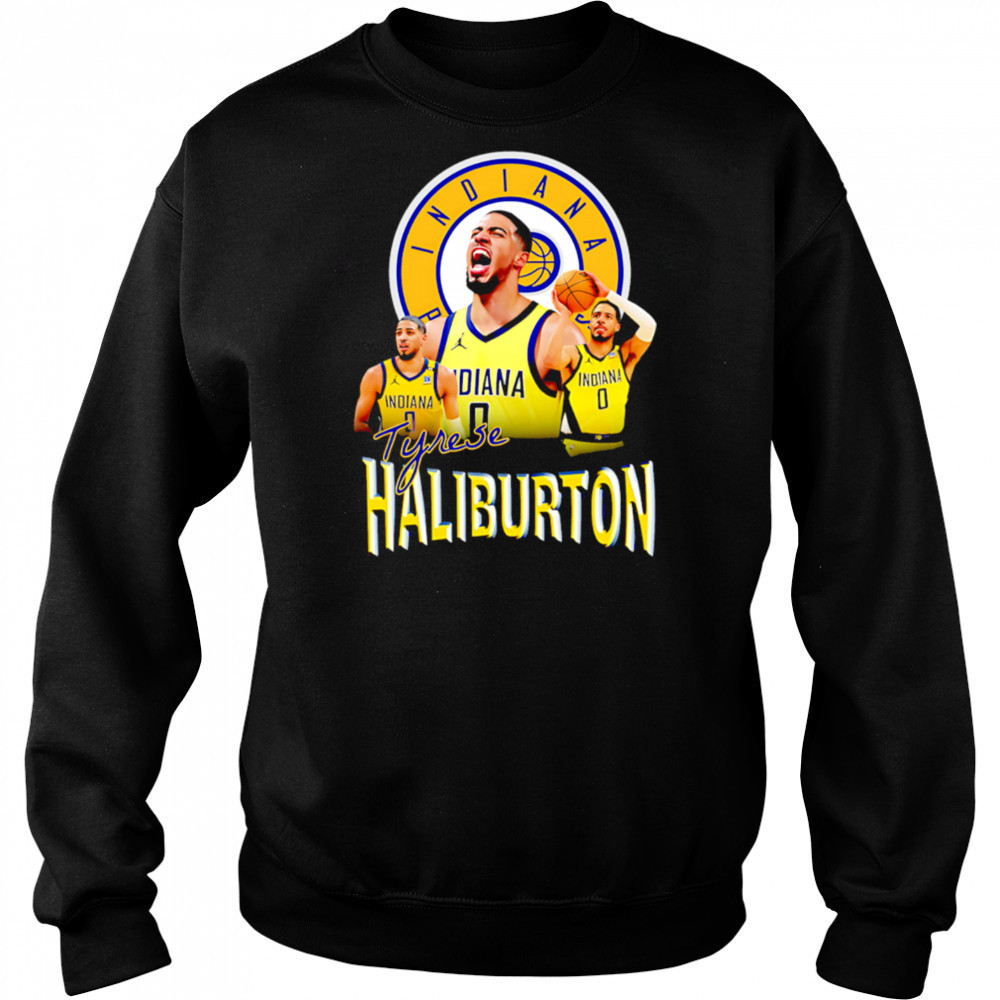 Indiana Pacers Tyrese Haliburton scream Bootleg Vintage shirt Hoodie
