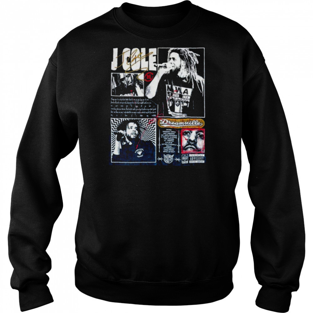 J Cole Faded Washed Hip Hop T Shirt Hoodie
