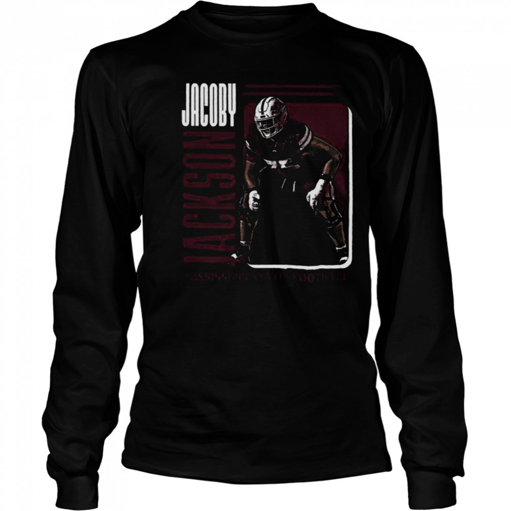 Jacoby Jackson Mississippi State Bulldogs T Shirt Long Sleeved