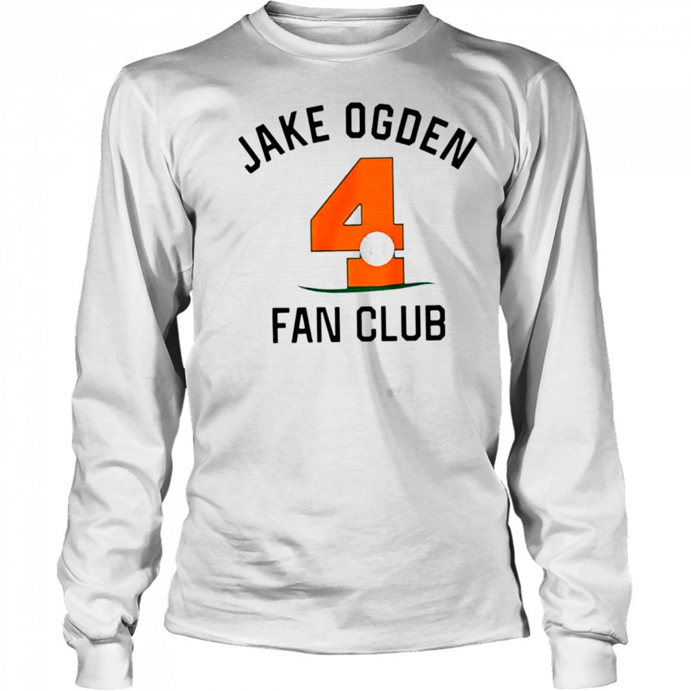 Jake Ogden Fan Club T Shirts Long Sleeved