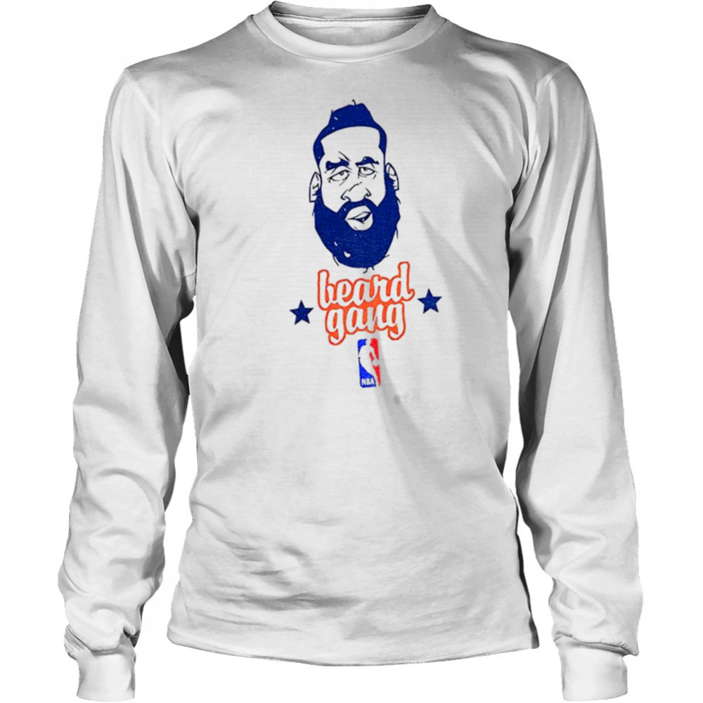 James Harden Los Angeles Clippers Beard Gang NBA Basketball shirt Long Sleeved