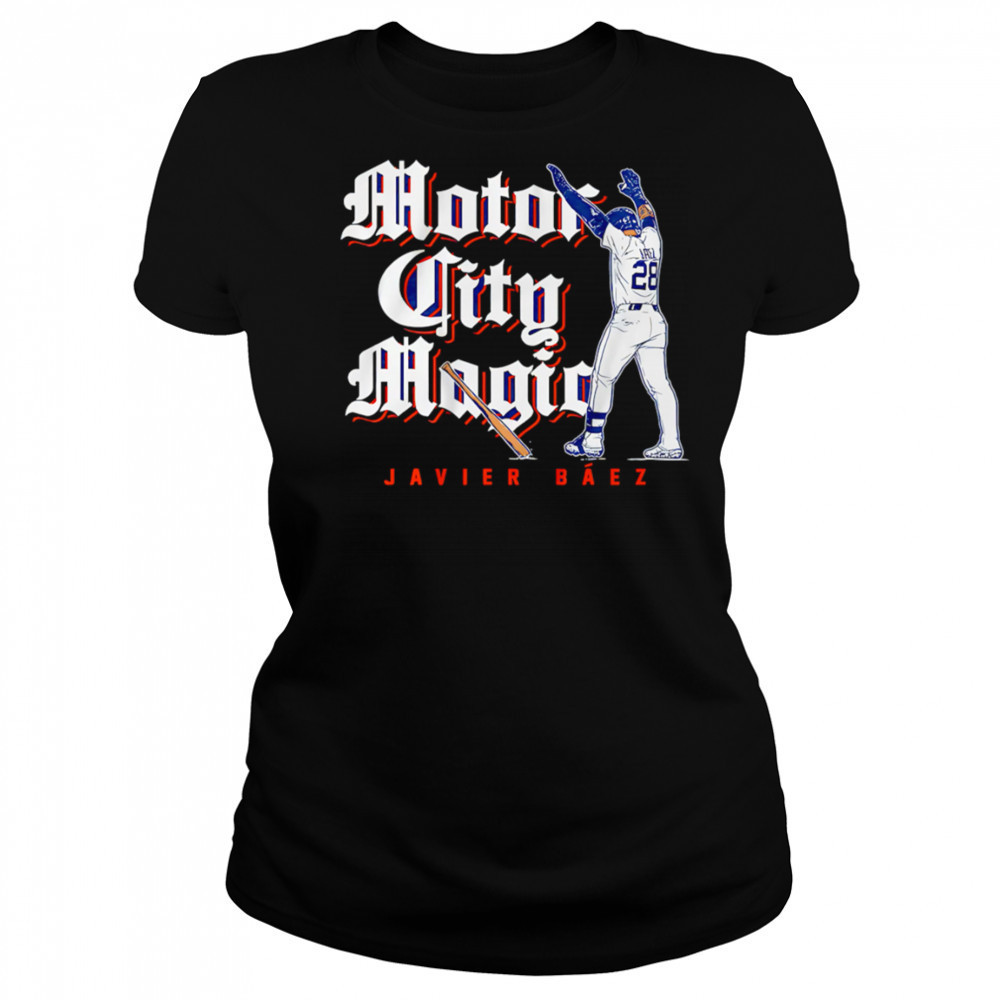 javier Baez Motor City Magic baseball shirt Women's T-shirt