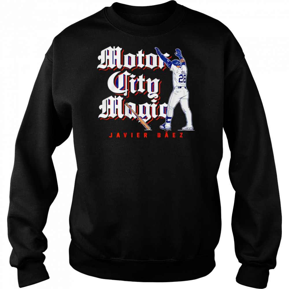 javier Baez Motor City Magic baseball shirt Hoodie
