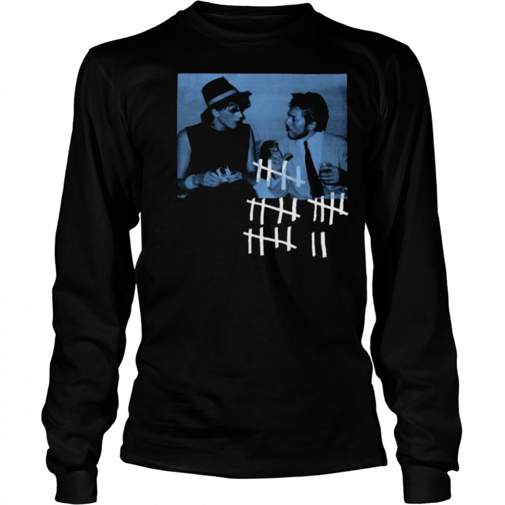 JTxPM 2 Communication Cotton Black Shirt Long Sleeved