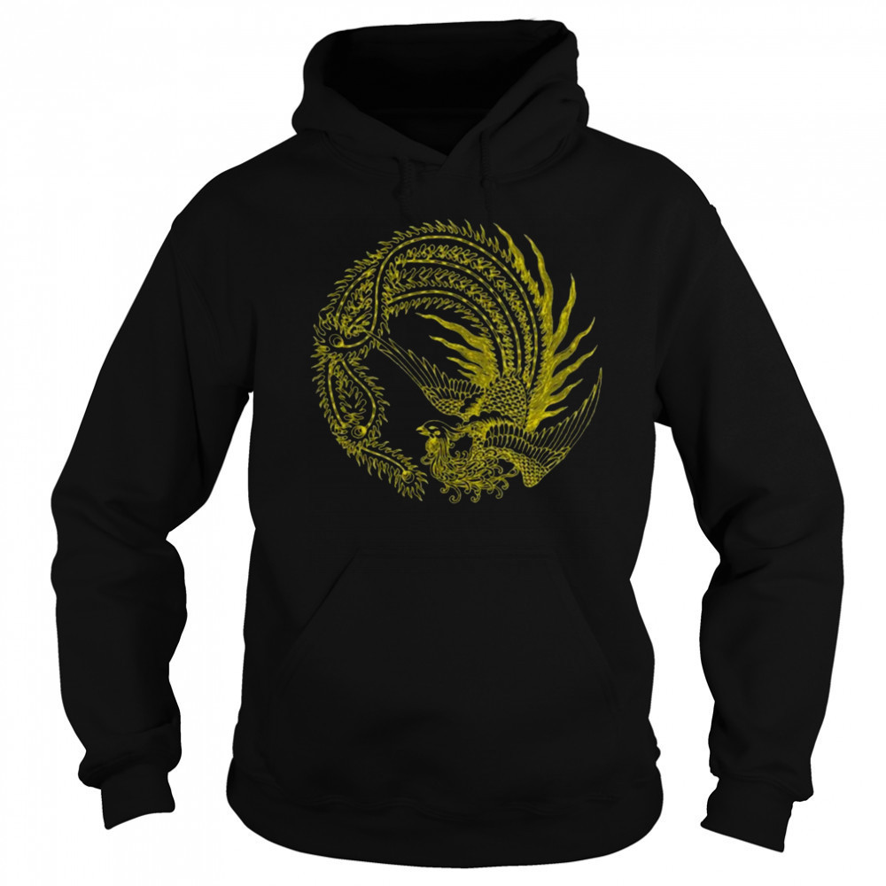 JTxPM 2 Peacock Long Sleeve Cotton Black Shirt Sweatshirt