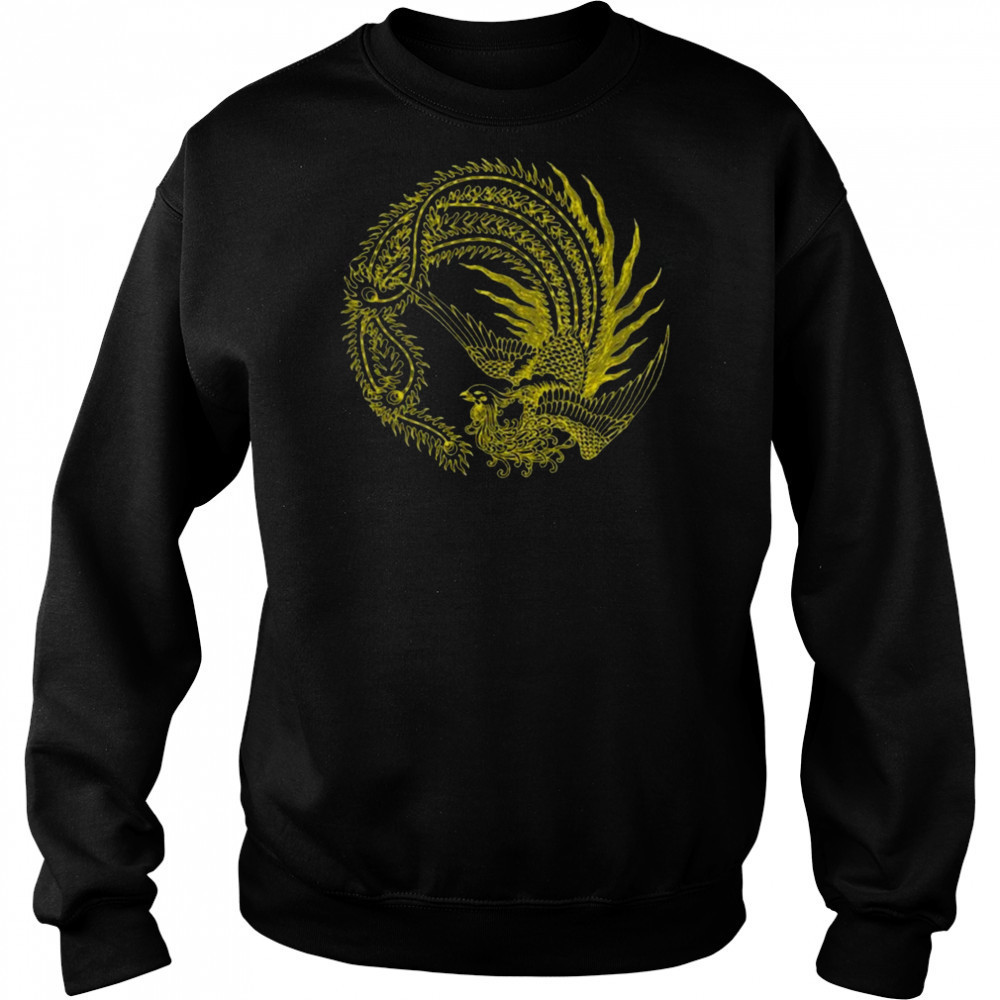JTxPM 2 Peacock Long Sleeve Cotton Black Shirt Hoodie