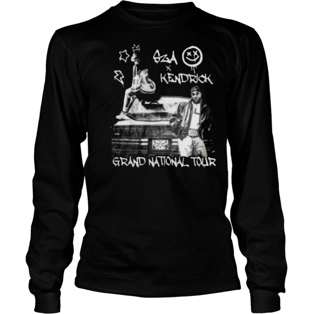 Kendrick Lamar and SZA 2025 Tour T Shirt Long Sleeved