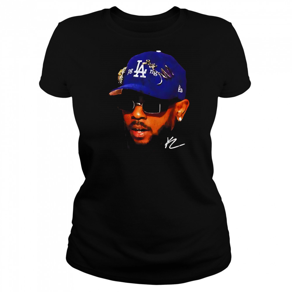 Kendrick Lamar Big head hat LA shirt Women's T-shirt