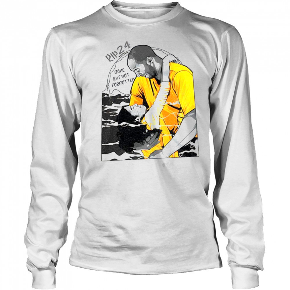 Kobe Bryant and Gianna Rip 24 gone but not forgotten shirt Long Sleeved