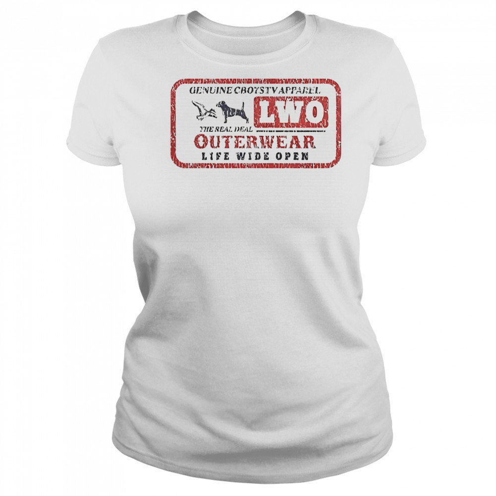 Life Wide Open Genuine CboysTV The Real Deal Outerwear T-Shirt Women's T-shirt