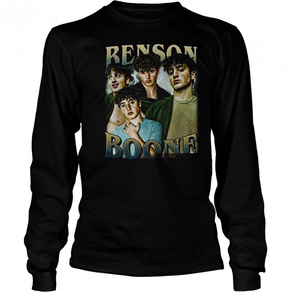 Limited Benson Boone Heavy Cotton T Shirt Long Sleeved