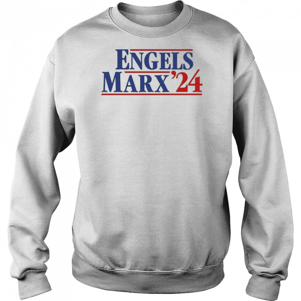 Marx Engels ’24 T-shirt Hoodie