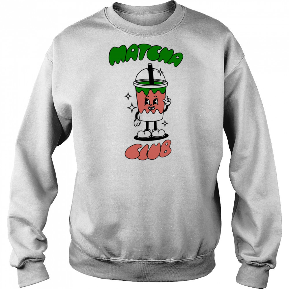 Matcha Club milk tea shirt Hoodie