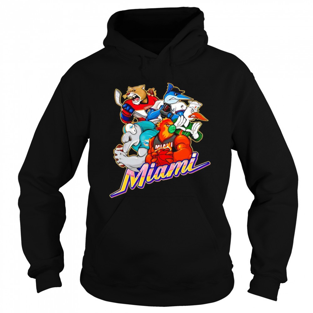Miami sports mascot shirt Sweatshirt