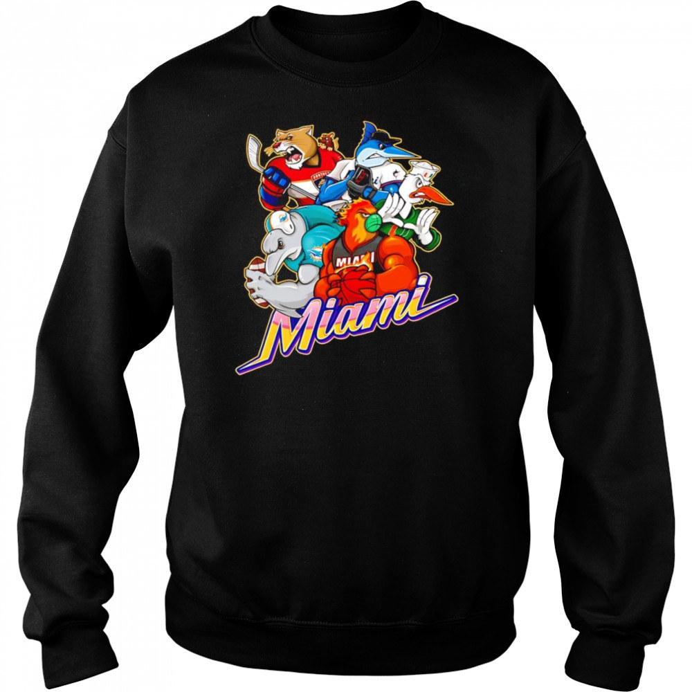 Miami sports mascot shirt Hoodie