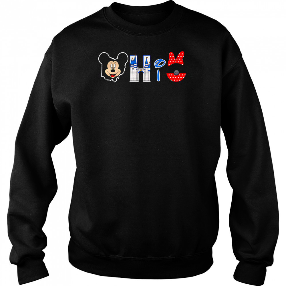 Mickey Mouse Ohio shirt Hoodie