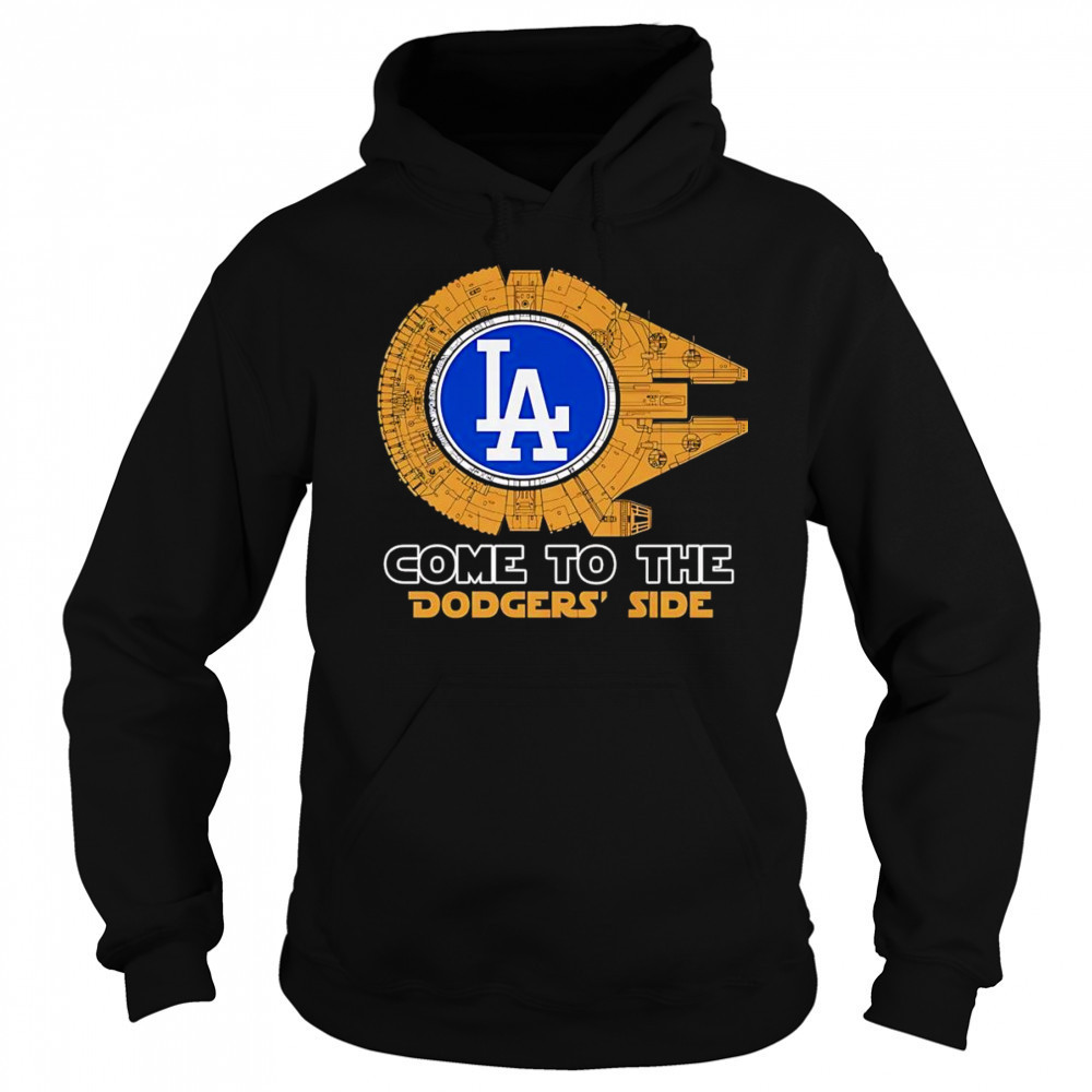 Millennium Falcon come to the Dodgers side shirt Sweatshirt