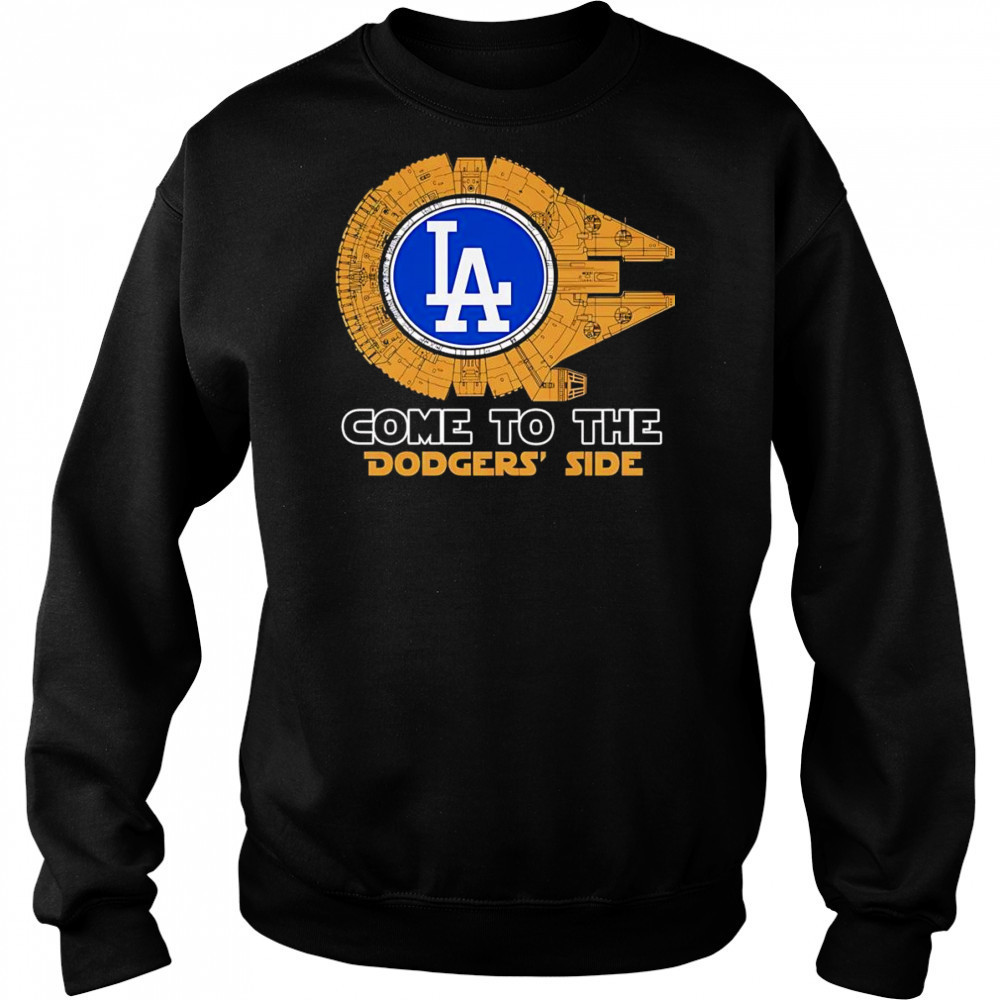 Millennium Falcon come to the Dodgers side shirt Hoodie