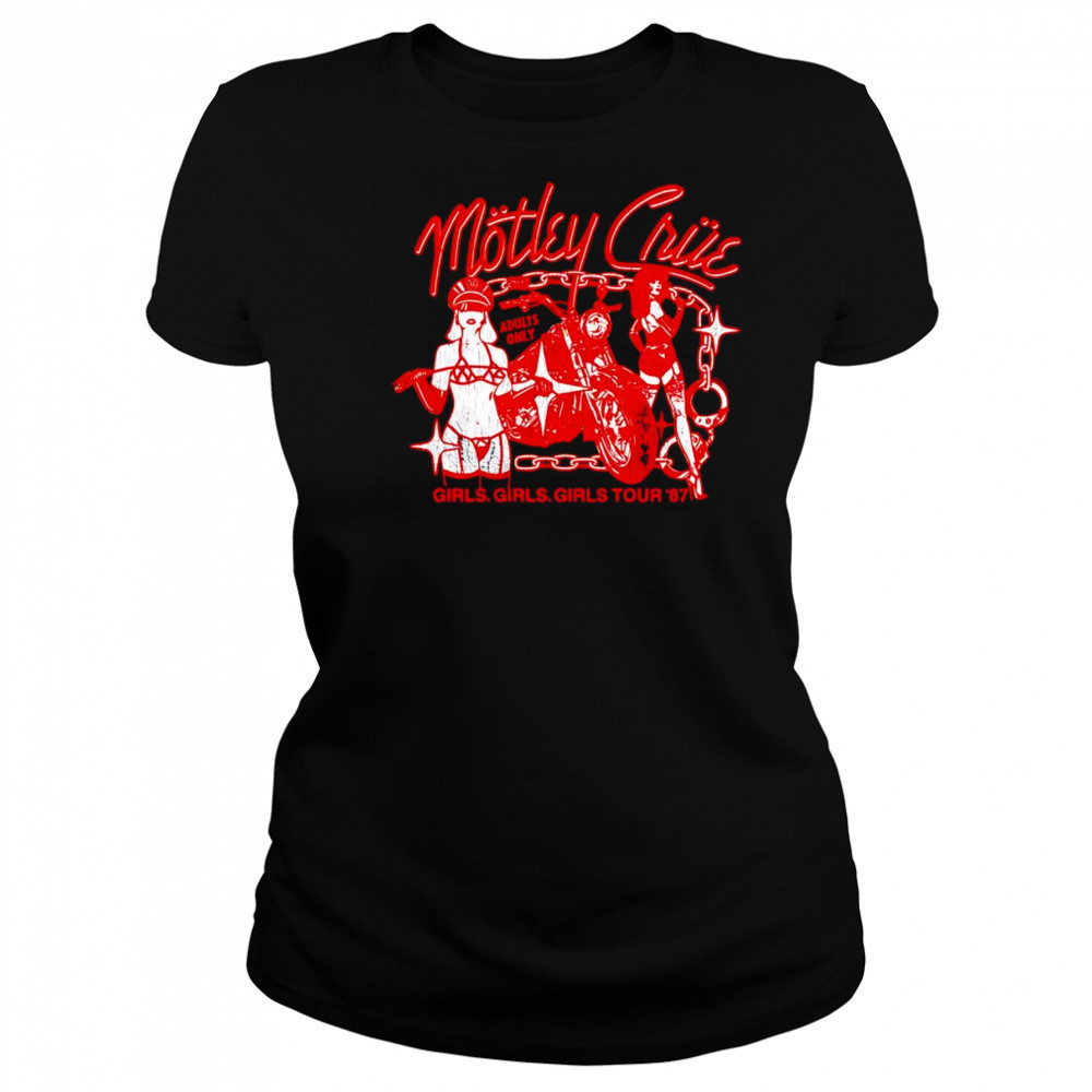 Motley Crue Girls 87 Tour shirt Women's T-shirt