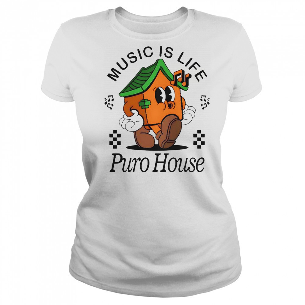 Music Is Life Puro House Cream T-Shirt Women's T-shirt