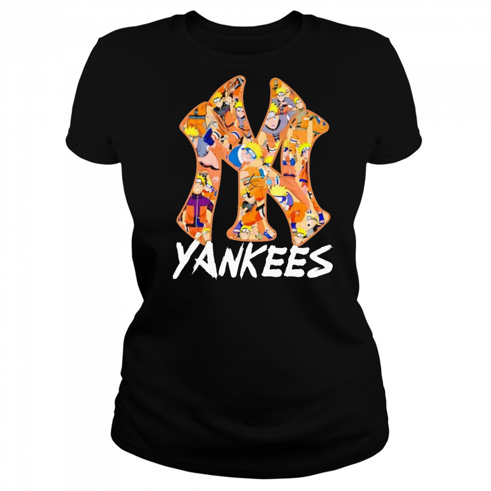 Naruto New York Yankees logo shirt Women's T-shirt