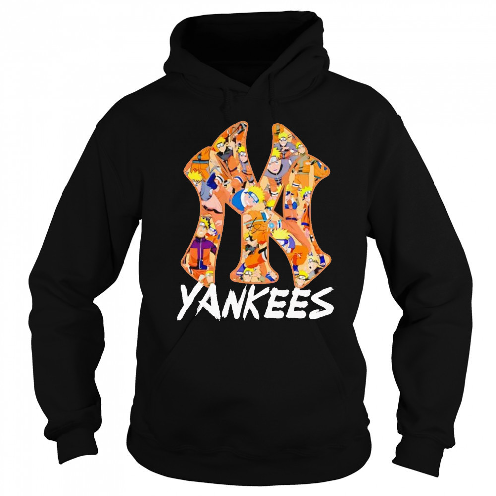 Naruto New York Yankees logo shirt Sweatshirt