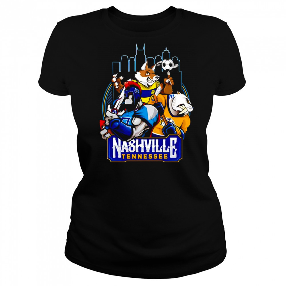 Nashville Tennessee sports mascot shirt Women's T-shirt