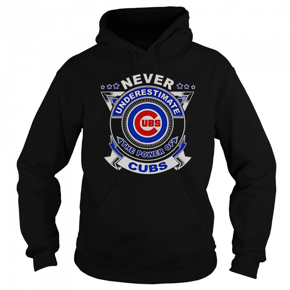 Never Underestimate The Power Of Cubs T-Shirt Sweatshirt