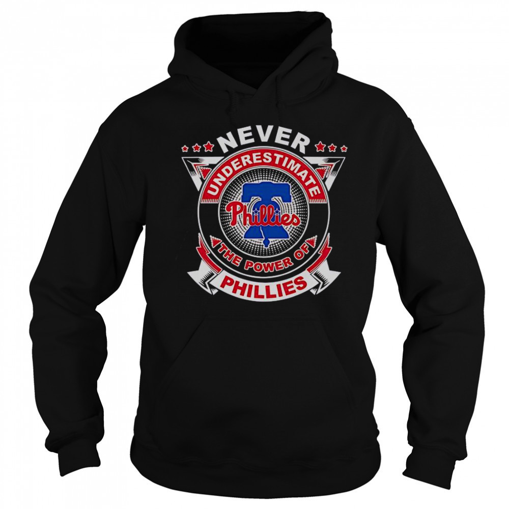 Never Underestimate The Power Of Phillies T-Shirt Sweatshirt