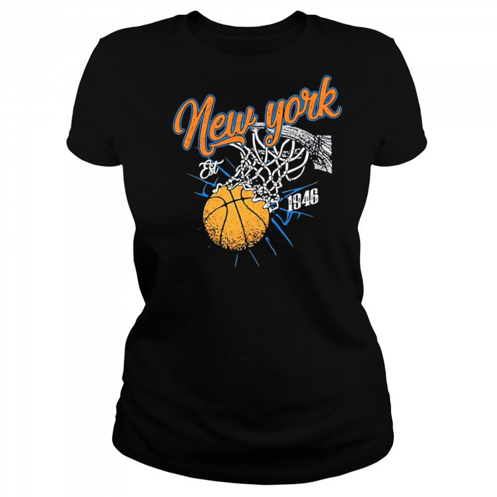 New York Basketball Vintage Est 1946 retro shirt Women's T-shirt