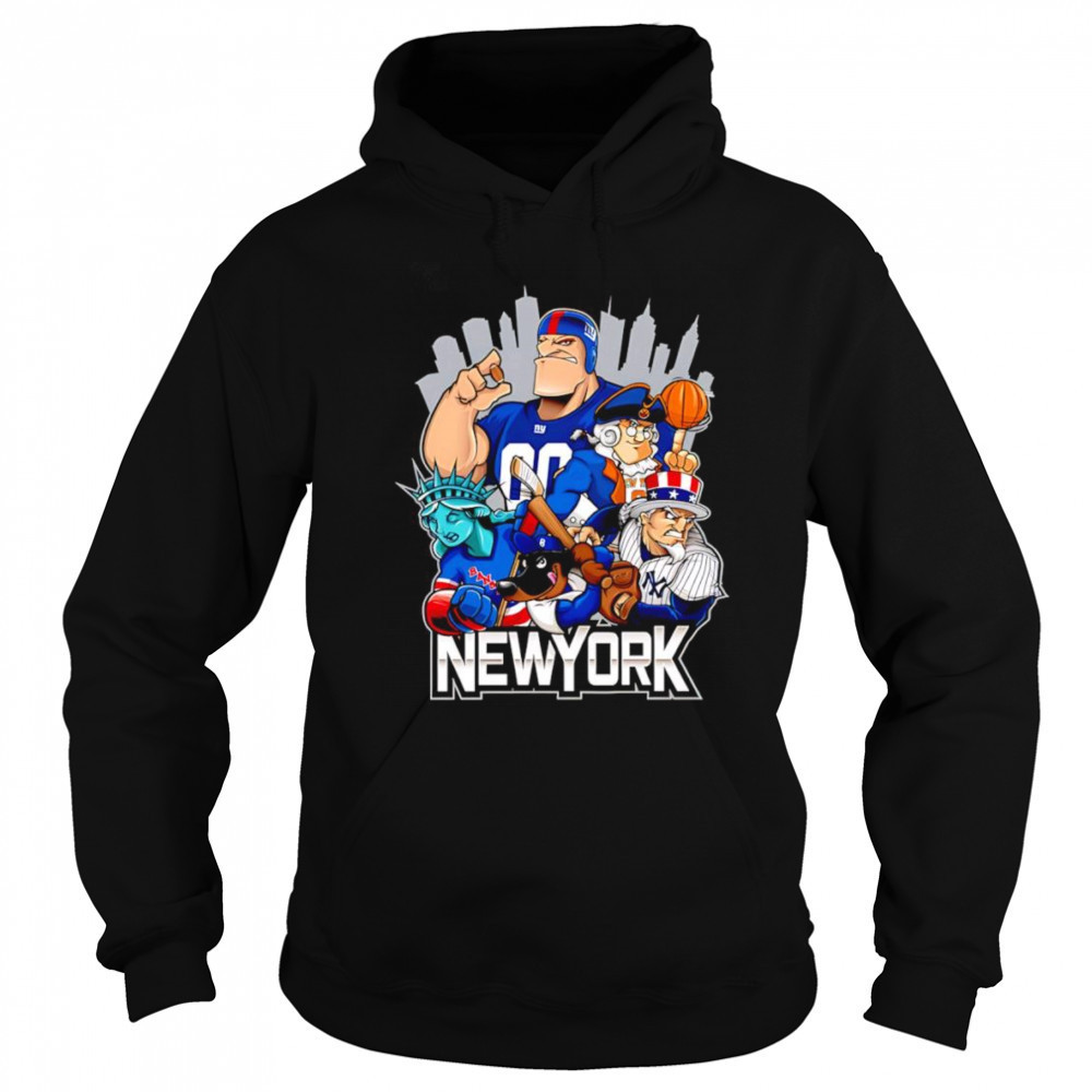 New York sports mascots shirt Sweatshirt