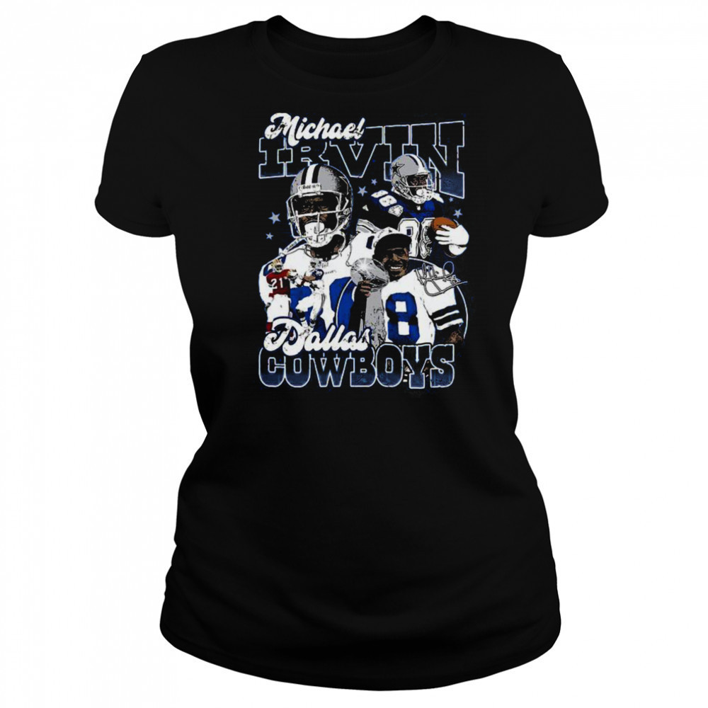 NFL Dallas Cowboys Michael Irvin Fan Apparel T Shirt Women's T-shirt