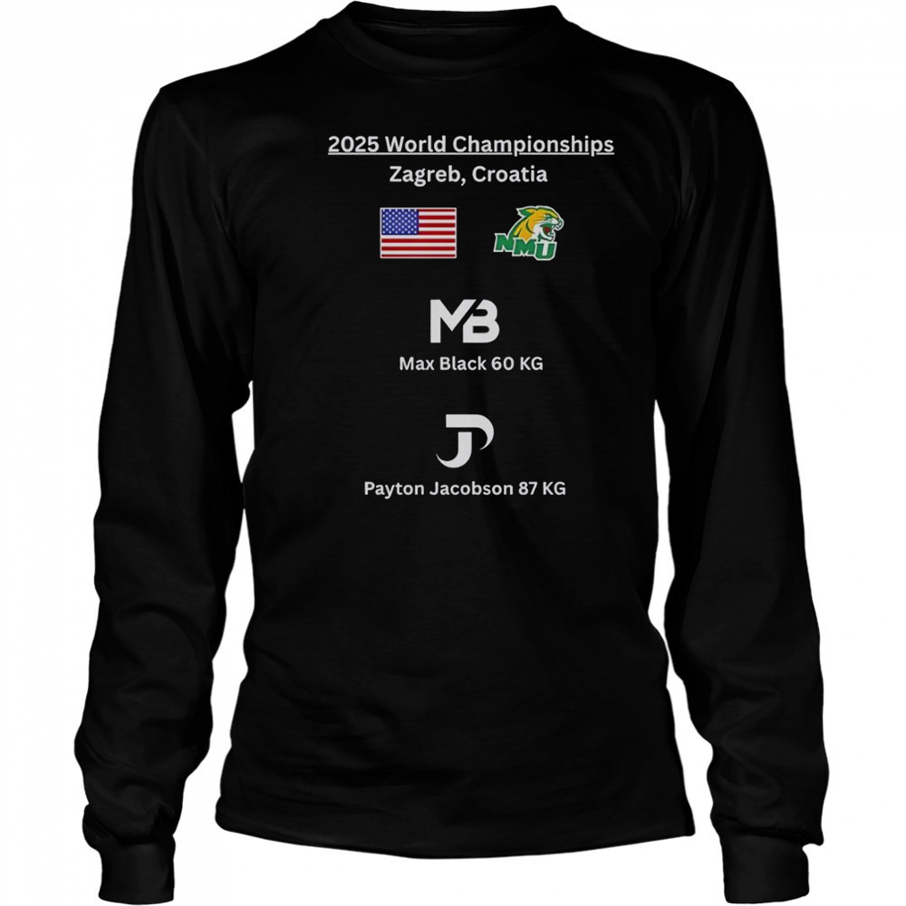 NMU Vs The World 2025 World Championships T-Shirt Long Sleeved