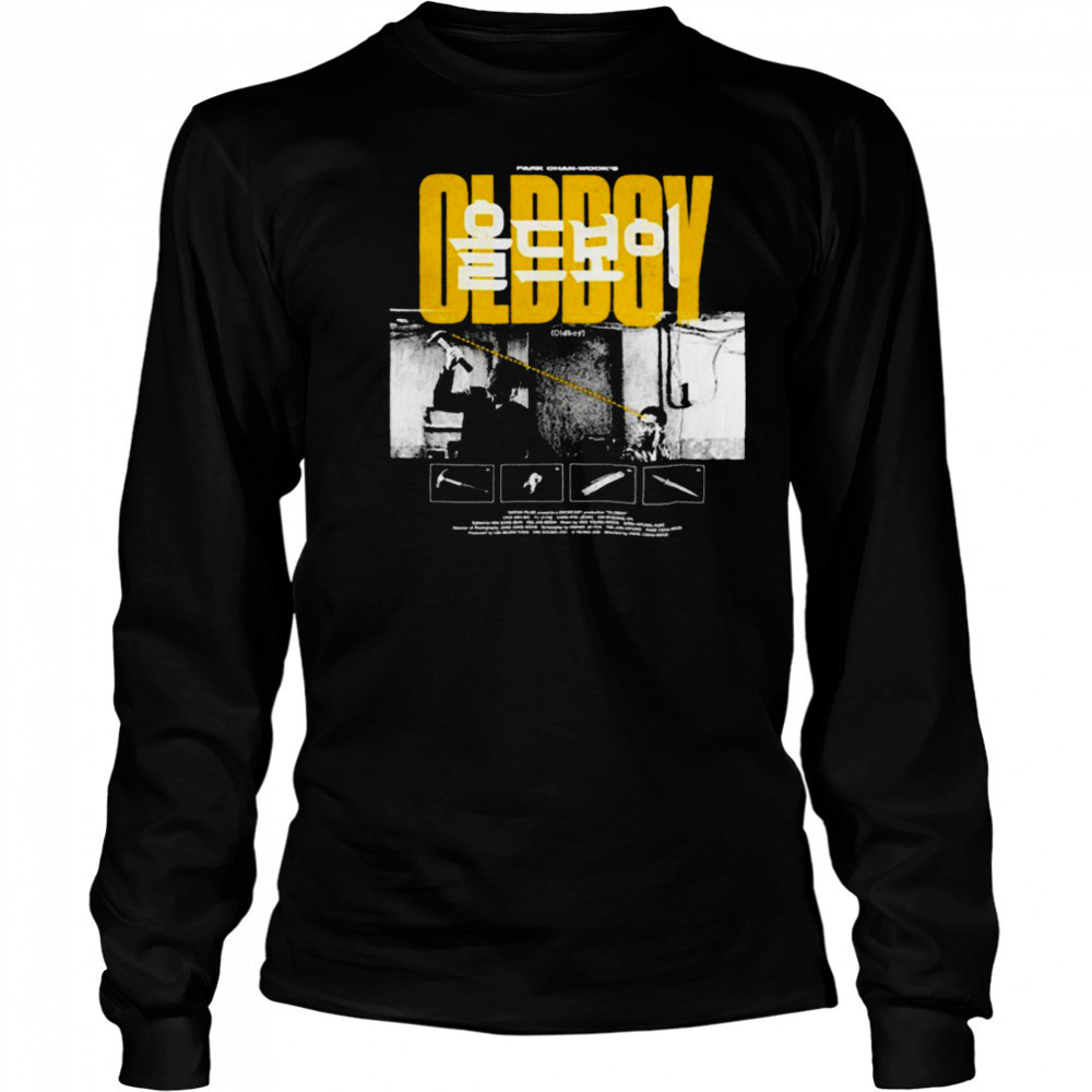 Oldboy Park Chan Wook’s T shirts Long Sleeved