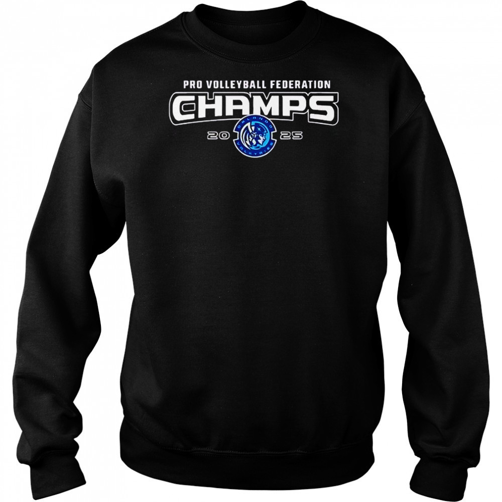Orlando Valkyries 2025 Pro Volleyball Federation Champions T-Shirt Hoodie