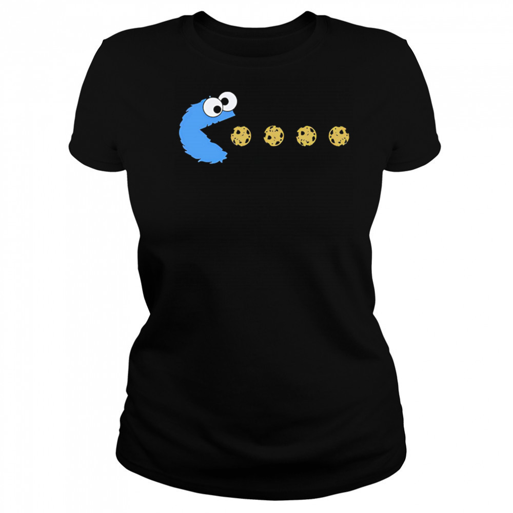 Pac Man Cookie Monster shirt Women's T-shirt