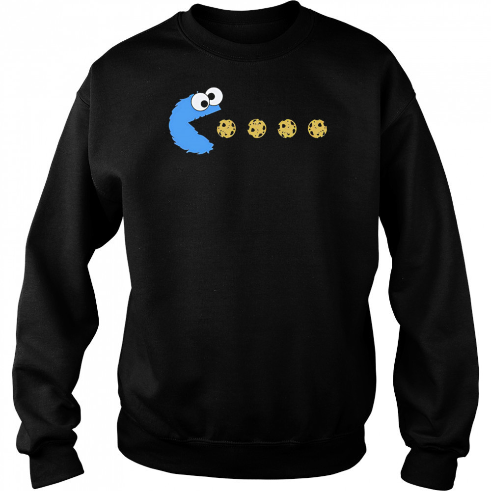 Pac Man Cookie Monster shirt Hoodie
