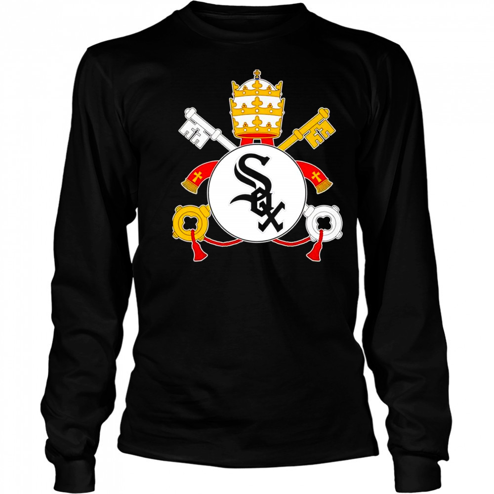 Papal regalia and insignia Chicago White Sox shirt Long Sleeved