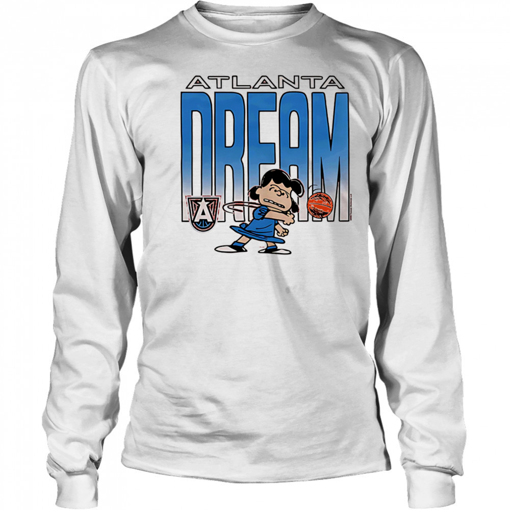 Peanuts Lucy x Atlanta Dream shirt Long Sleeved