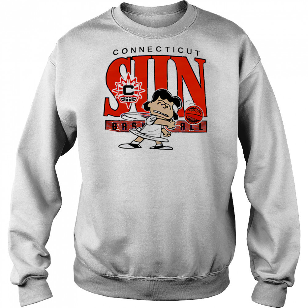 Peanuts Lucy x Connecticut Sun shirt Hoodie