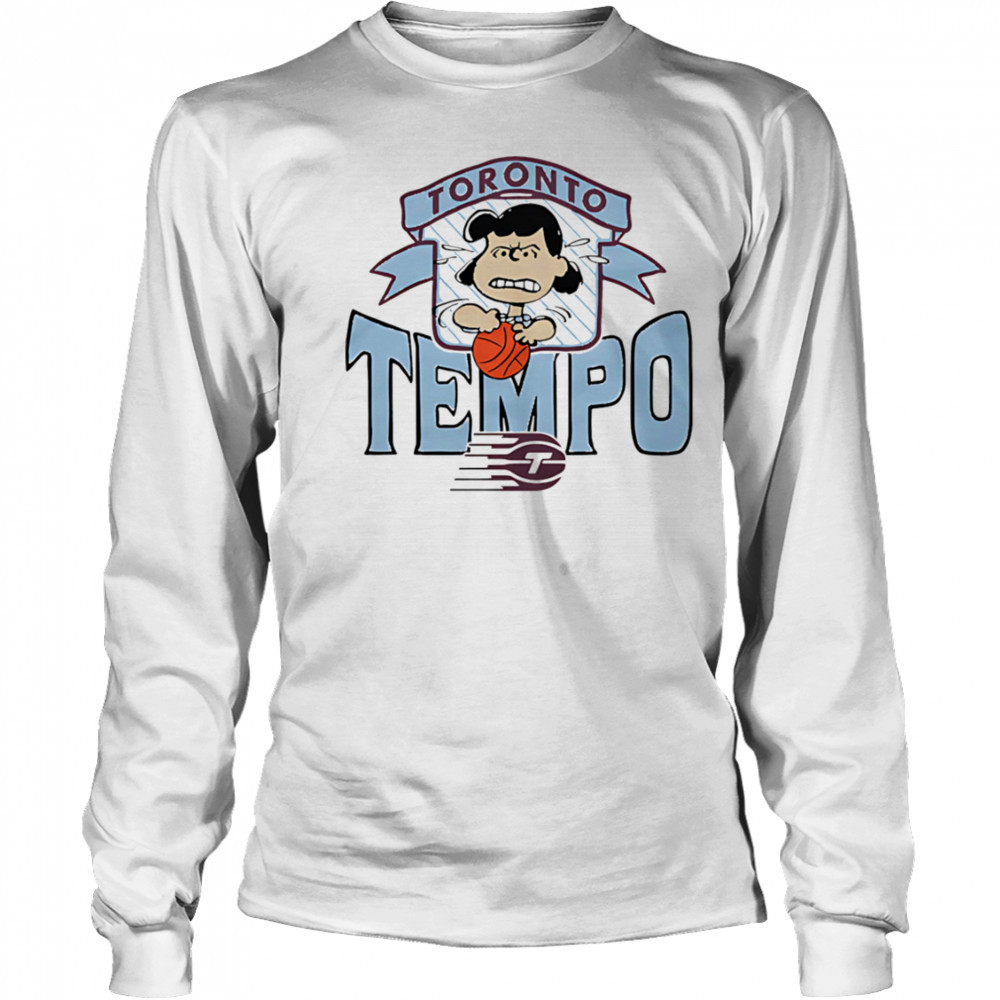 Peanuts Lucy x Toronto Tempo shirt Long Sleeved