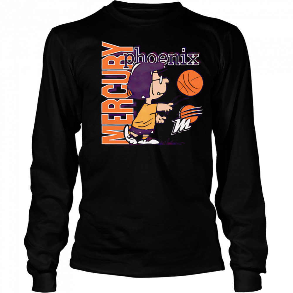 Peanuts Marcie x Phoenix Mercury shirt Long Sleeved