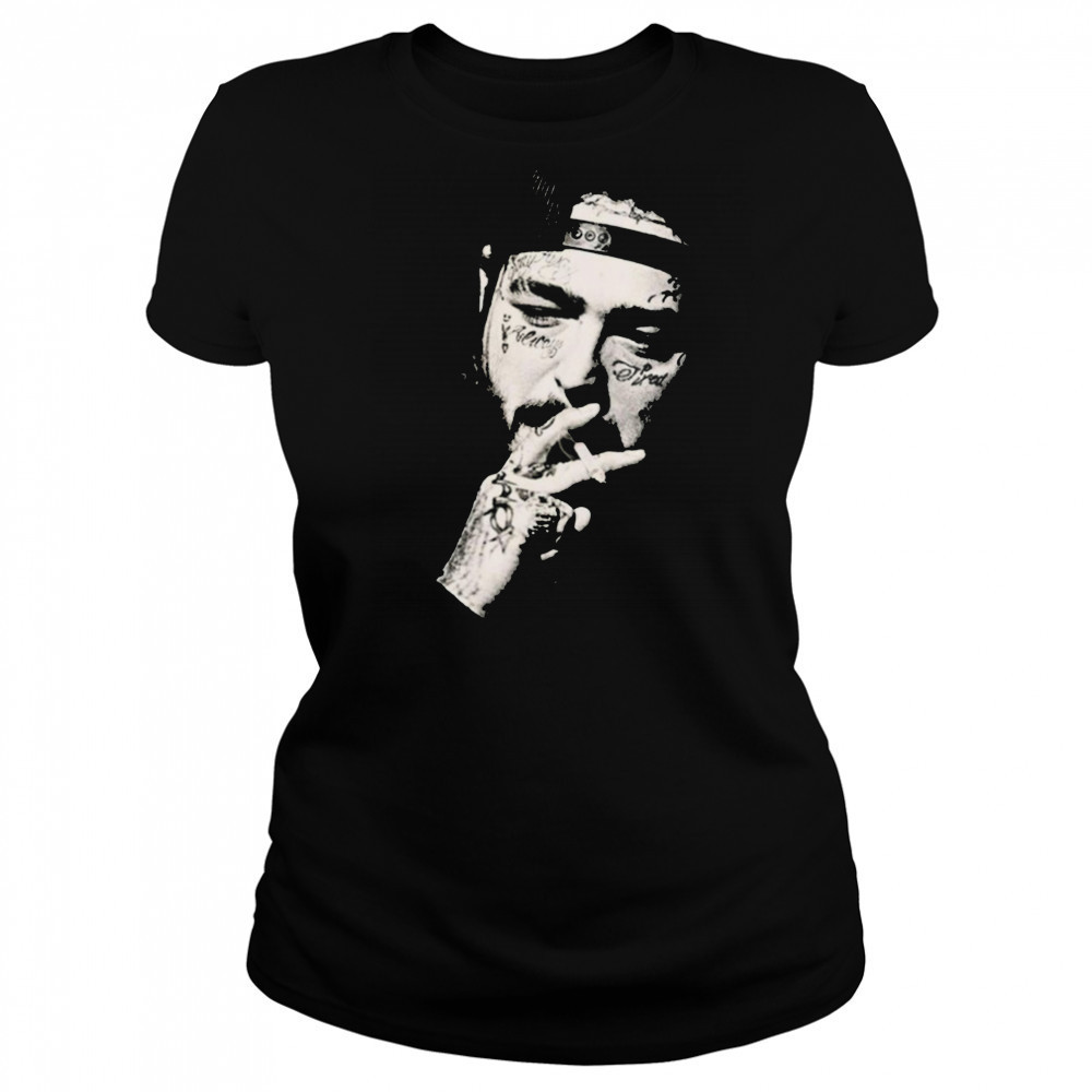 Post Malone Cowboy Country Posty Rap Concert Music Shirt Women's T-shirt