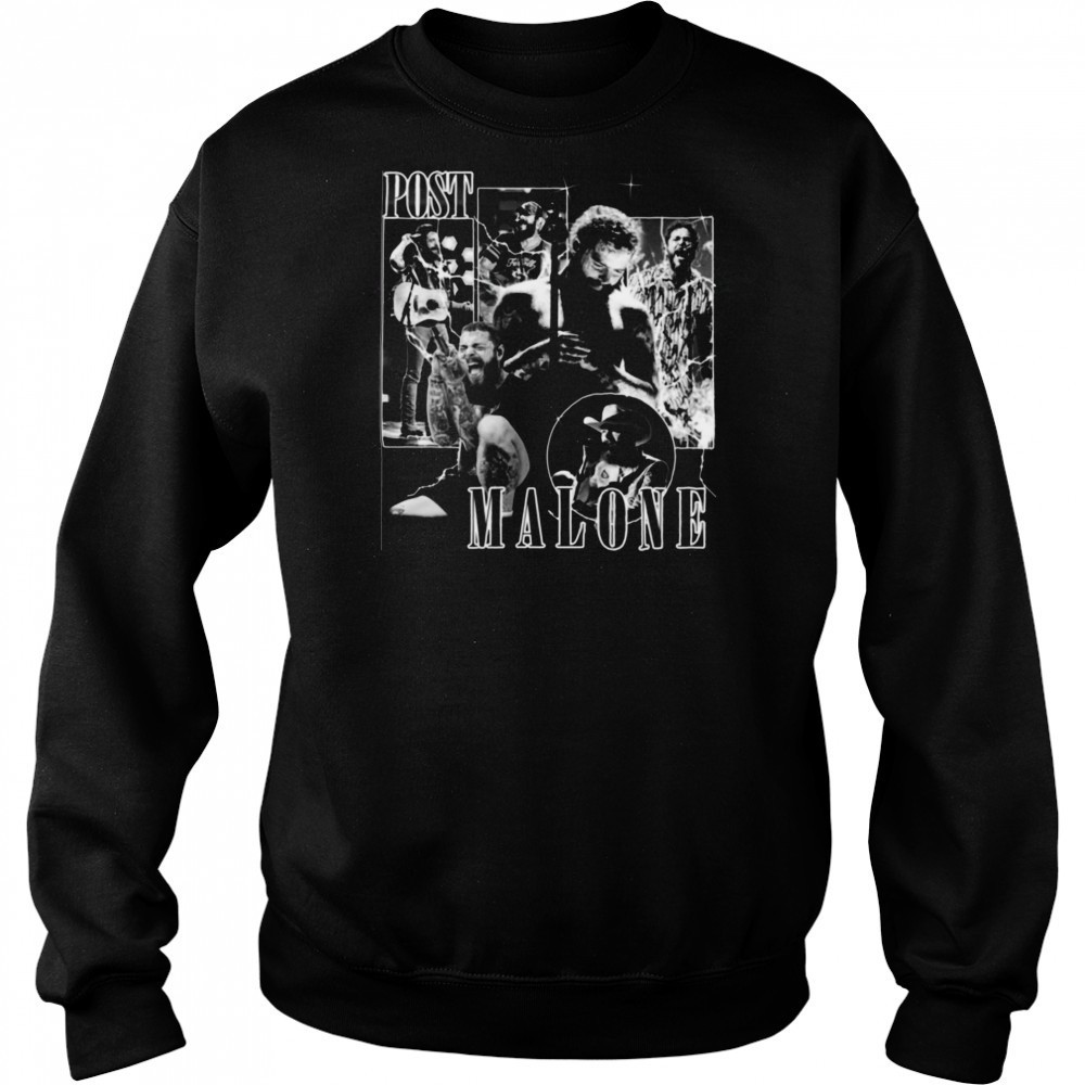 Post Malone Music Tour 2025 Album Artwork Shirt Hoodie